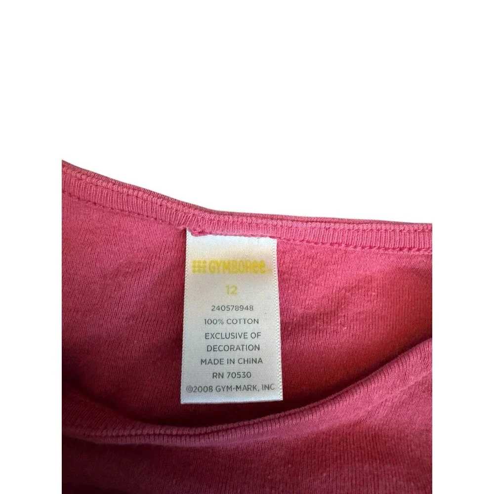 Gymboree Pink Long Sleeve Dress With Dog Girls‎ Size 12 Chihuahua